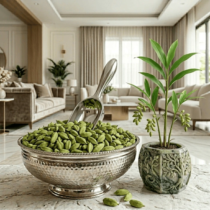 Green Cardamom (Elettaria cardamomum)